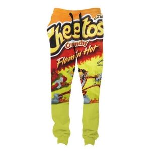 NWOT Flamin Hot Cheetos Women's Joggers Sweatpants Track like Dollskill